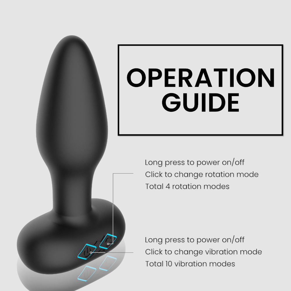 Obsidian – Vibrating Silicone Anal Plug - FRISKY BUSINESS SG