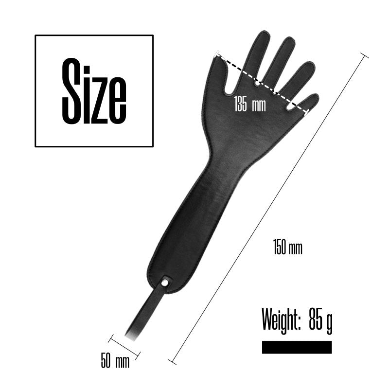 Palm Punisher – Hand Shaped Paddle - FRISKY BUSINESS SG