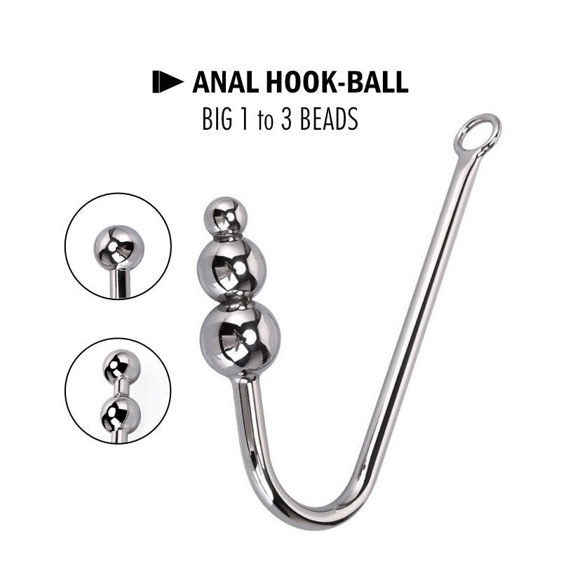 Parson – Stainless Steel Anal Plug Hook - FRISKY BUSINESS SG