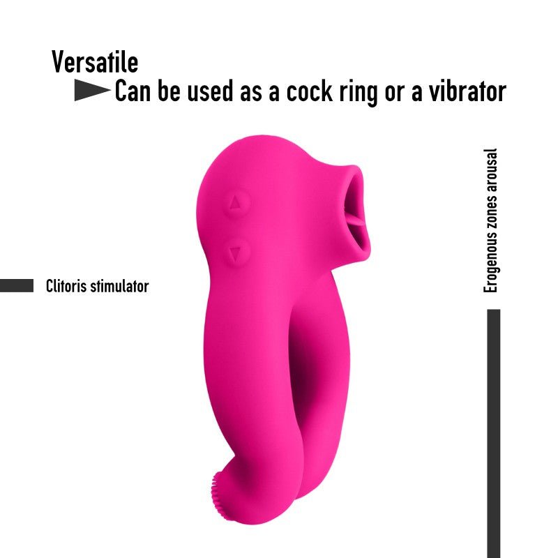 Pincher - Penis Ring 2 in 1 Vibrator - FRISKY BUSINESS SG