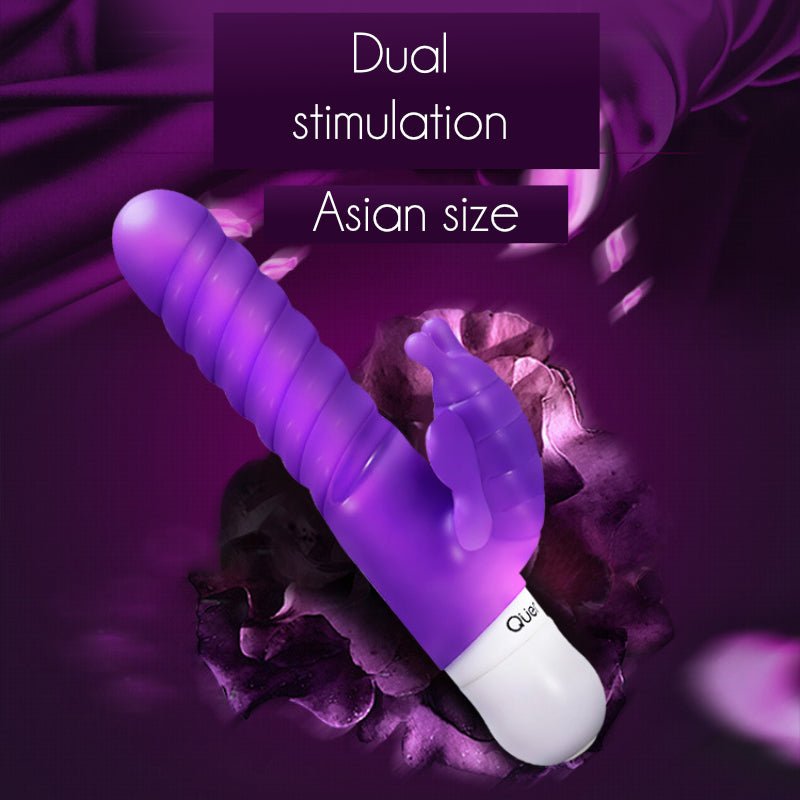Playful Rabbit - Dual Vibrator with Stem - FRISKY BUSINESS SG