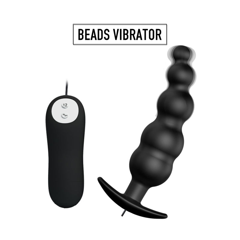 Pretty Love - Beads Vibrator - FRISKY BUSINESS SG