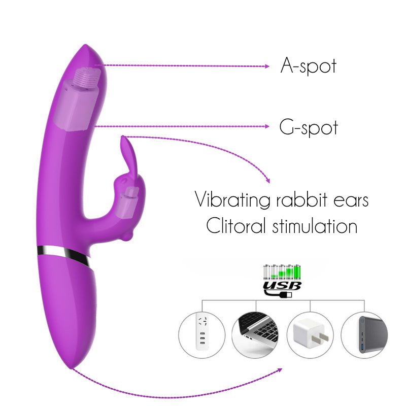 Rabbit Dual Vibrator - FRISKY BUSINESS SG