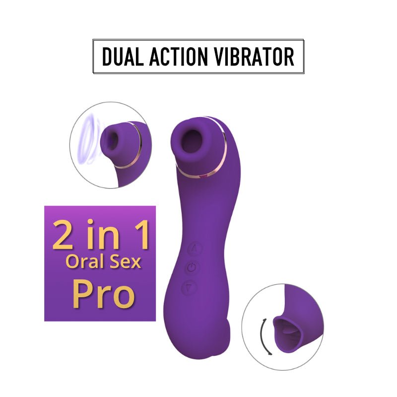 Rachel - Dual Action Vibrator - FRISKY BUSINESS SG