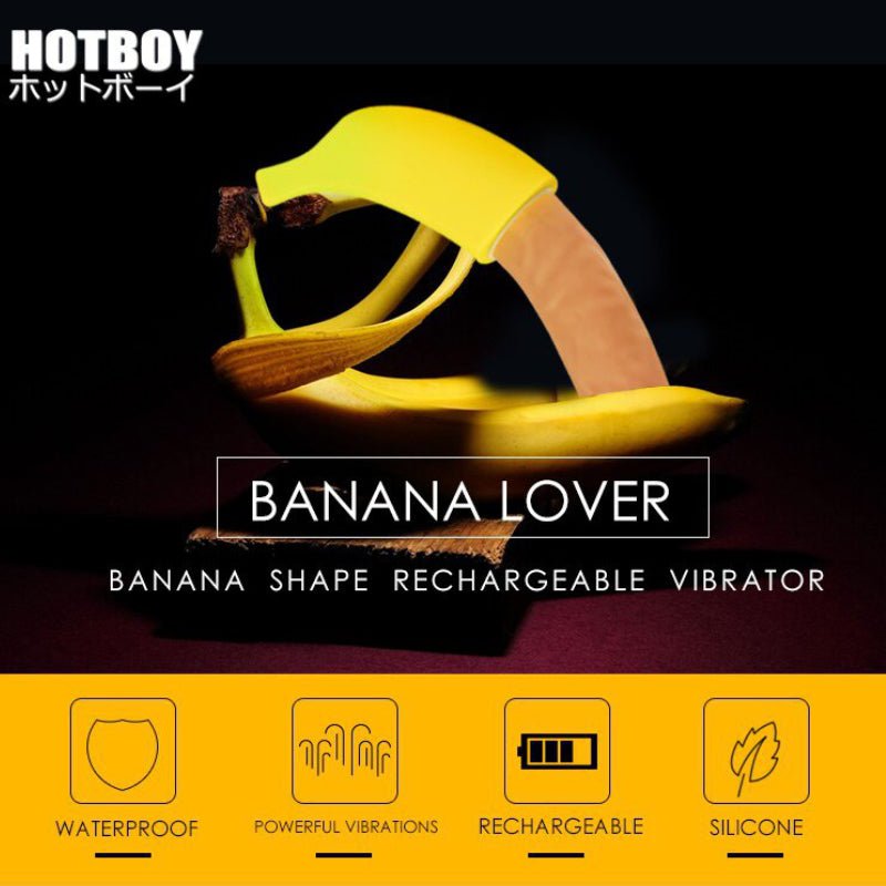 Realistic Banana Vibrator - FRISKY BUSINESS SG