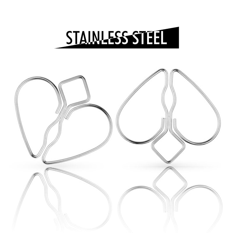 Silver Bite - Stainless Steel Nipple Clips - FRISKY BUSINESS SG