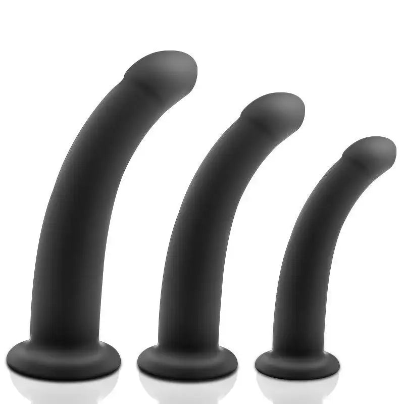 Smooth Black Dildo - Frisky Business Adult Sex Toys Shop