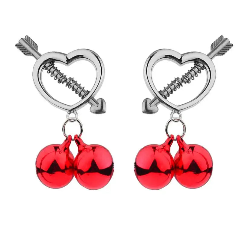 Sping Nipple Clamps, Adult Unisex BDSM Sex Toys - Frisky Business Adult Sex Toys Shop