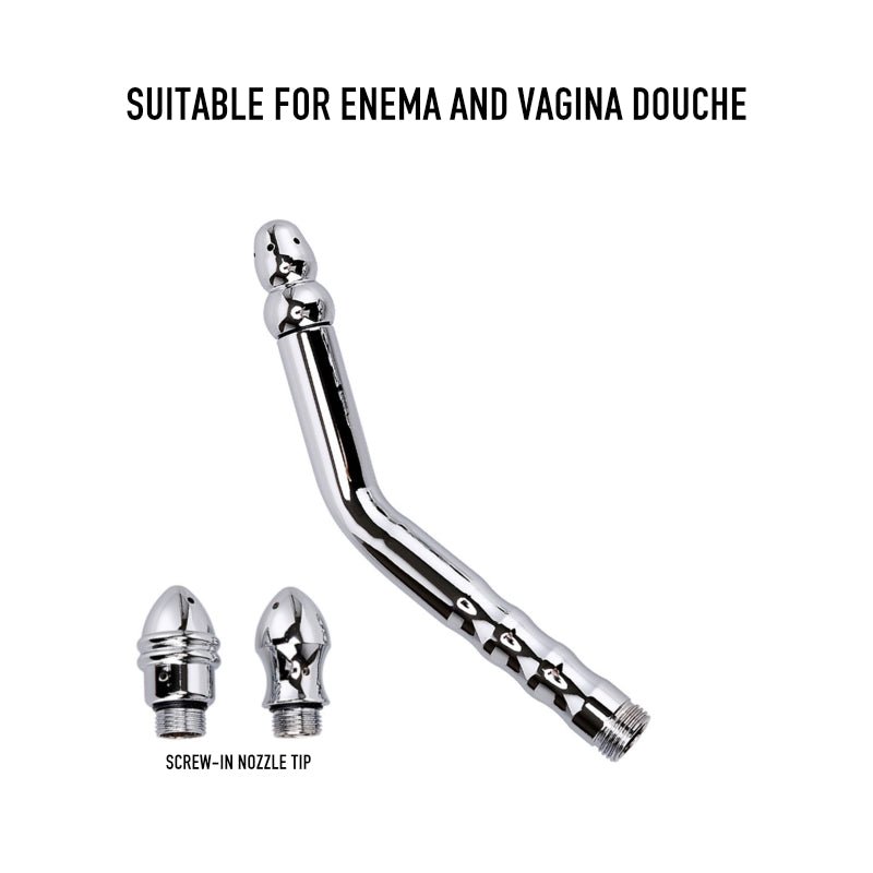 Stainless Steel Enema Nozzle - FRISKY BUSINESS SG