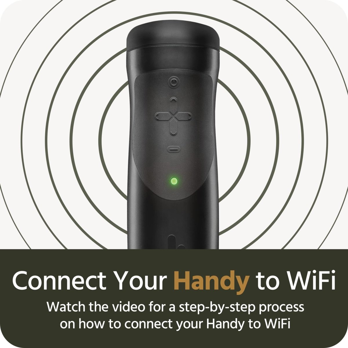 The Handy - App Controlled Interactive Bluetooth Stroker - FRISKY BUSINESS SG