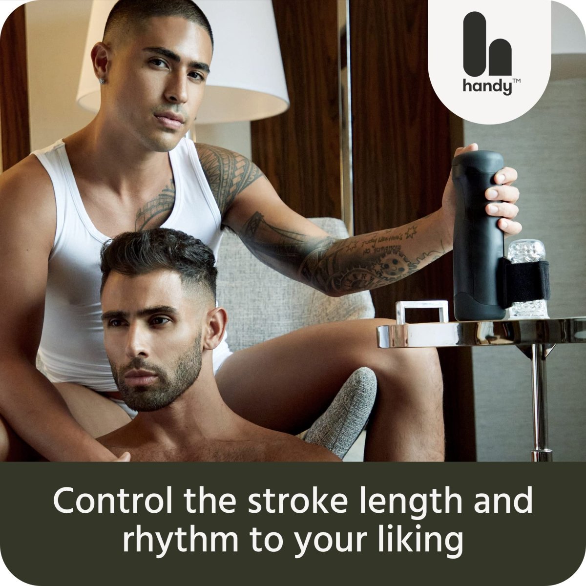 The Handy - App Controlled Interactive Bluetooth Stroker - FRISKY BUSINESS SG