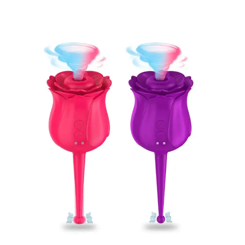The Rose - Dual Action Clitoral Stimulator - Frisky Business Adult Sex Toys Shop
