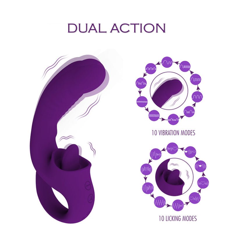 Tickle - Dual Action Vibrator - FRISKY BUSINESS SG