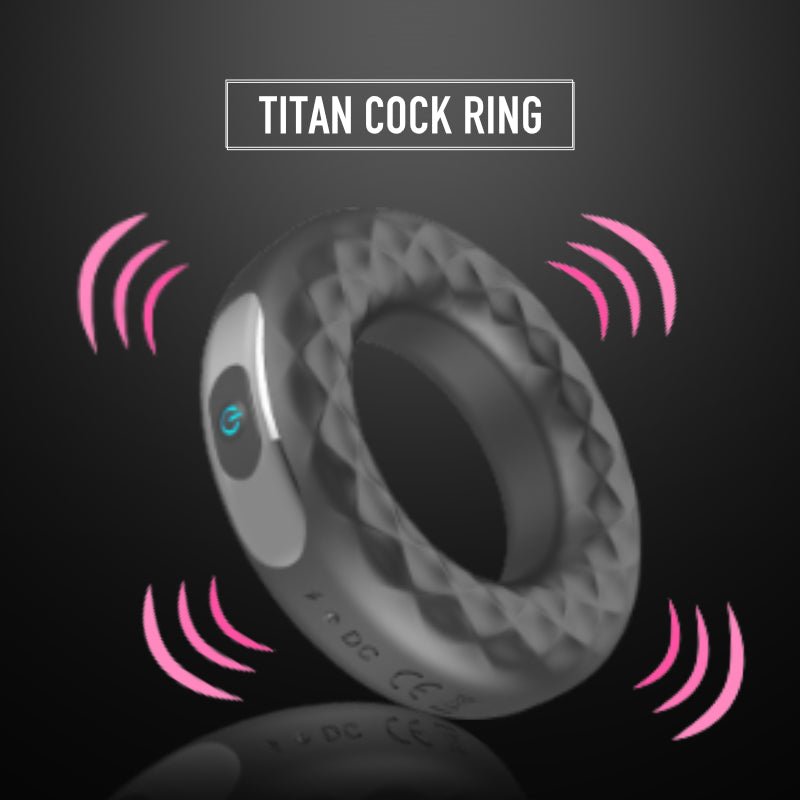 Titan - Vibrating Penis Ring - FRISKY BUSINESS SG