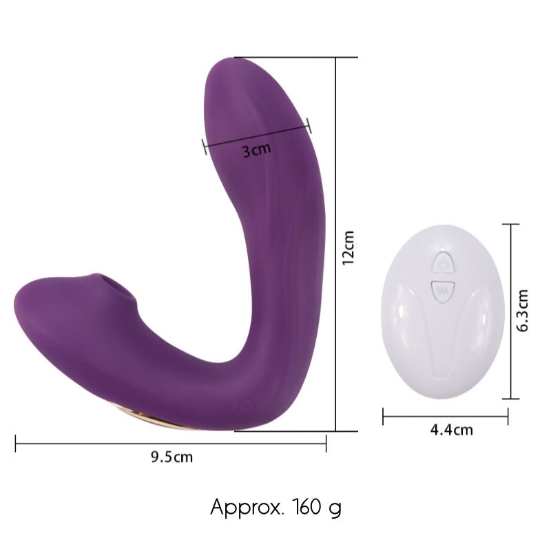 Tricia - Dual Action Oral Sex Vibrator - FRISKY BUSINESS SG