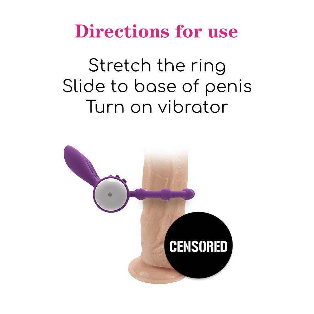 Vibrating Cock Ring - FRISKY BUSINESS SG