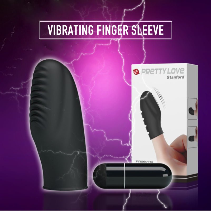 Vibrating Finger Sleeve - FRISKY BUSINESS SG