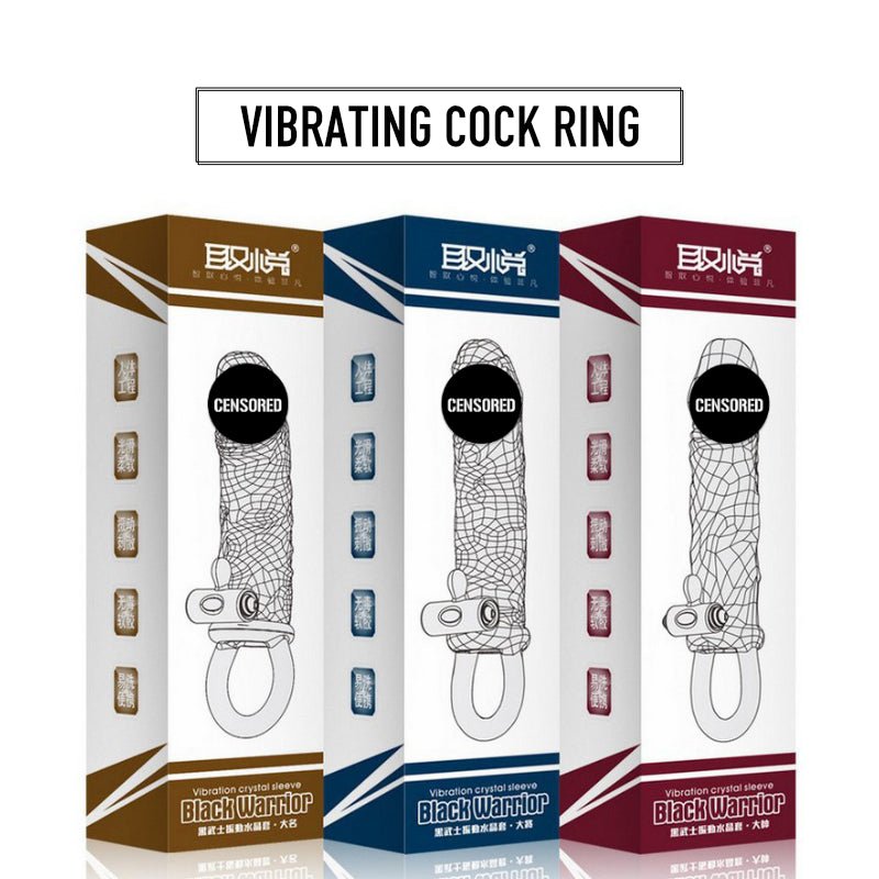 Vibrating Penis Sleeves - FRISKY BUSINESS SG