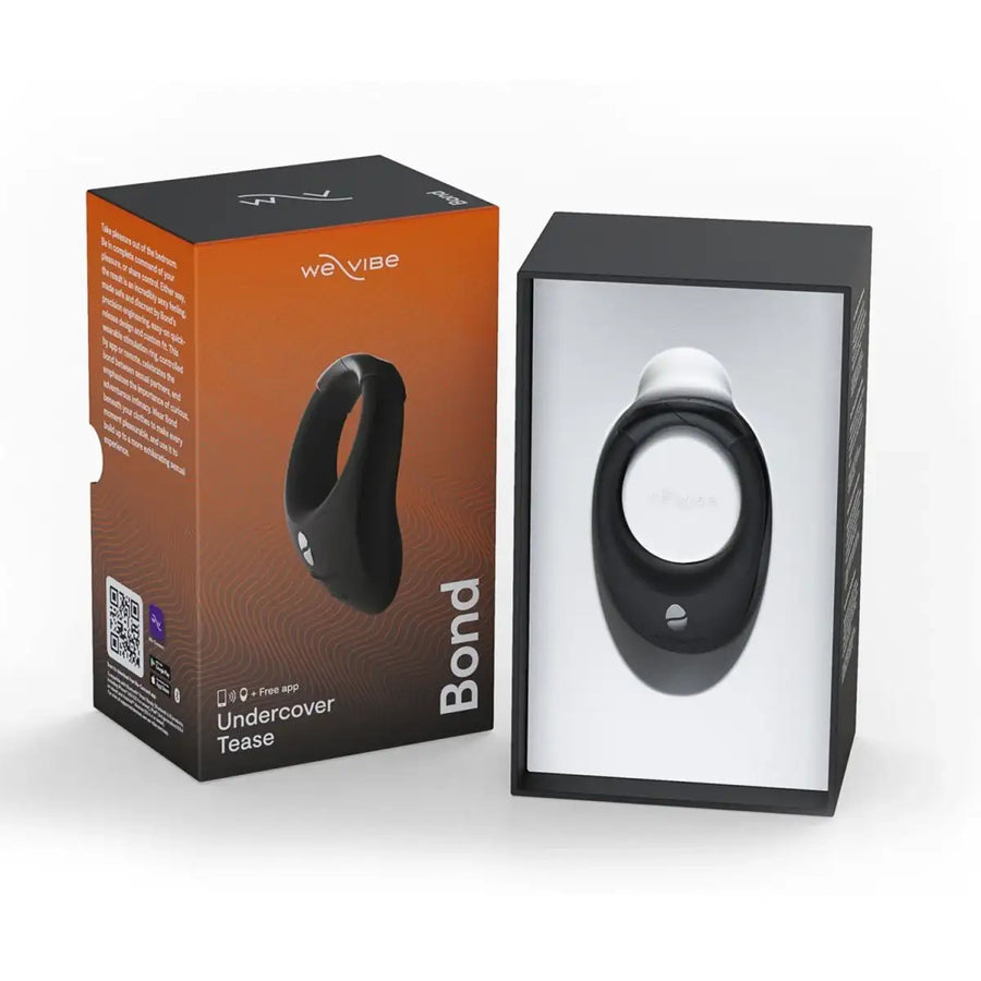 We-Vibe Bond Black adjustable vibrating ring couples massager wearable intimate accessory Singapore