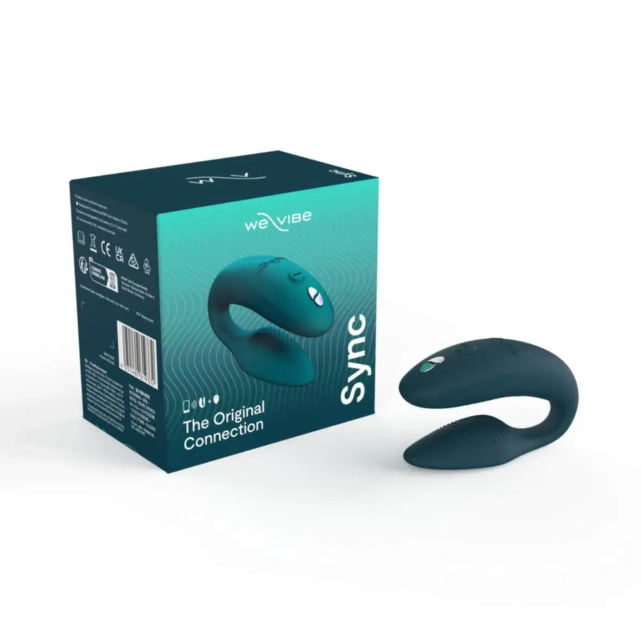 We-Vibe Sync 2 Velvet Green adjustable wearable couples vibrator for intimate connection and dual stimulation Singapore